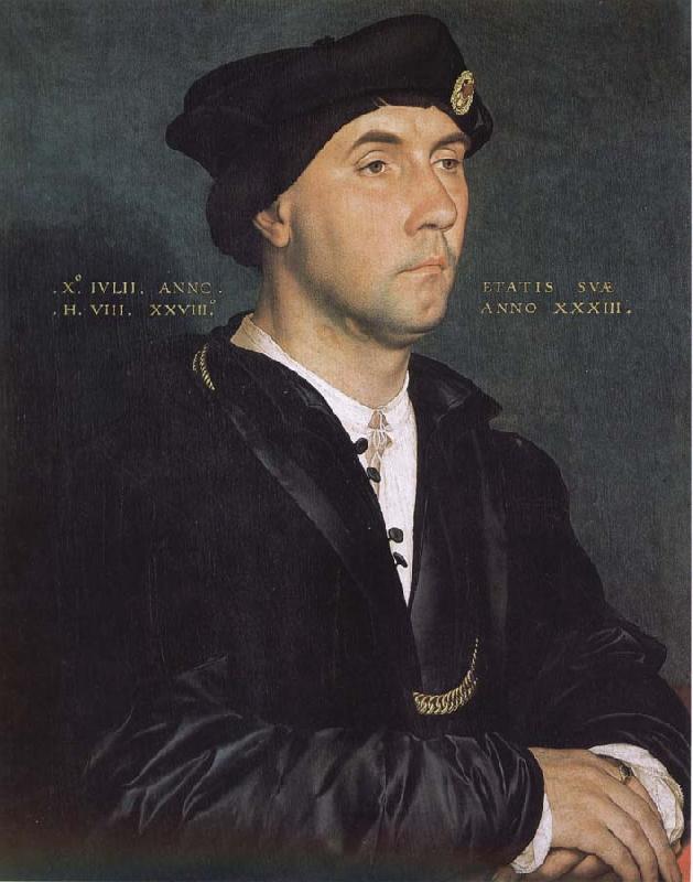 Hans Holbein Sir Richard Shaoenweier oil painting image